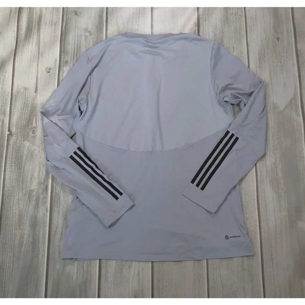 Adidas Men's Lightweight Quarter Zip Golf AeroReady Breathable Pullover Size M
